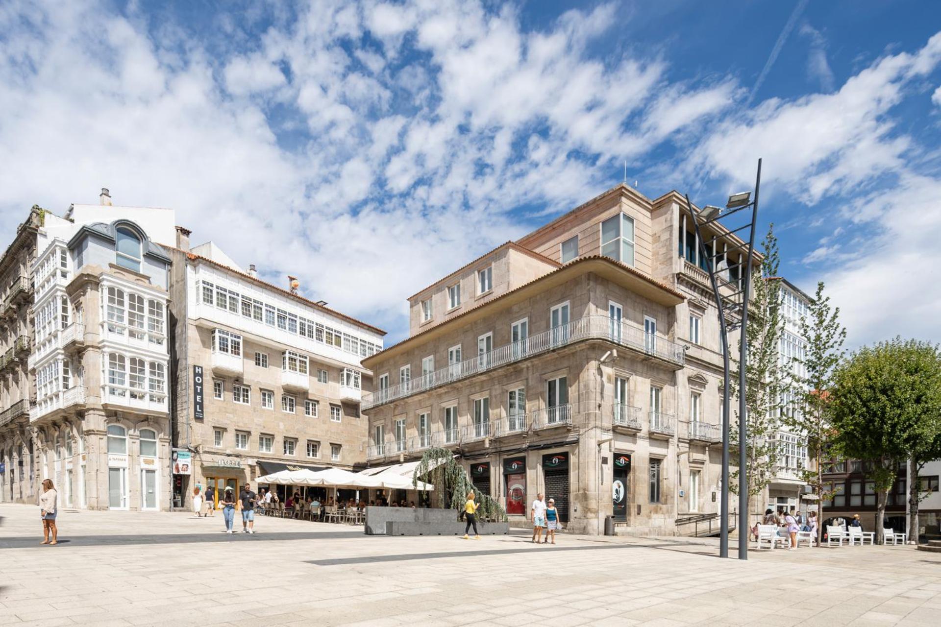 Hotel Alda Puerta Del Sol Vigo Dış mekan fotoğraf