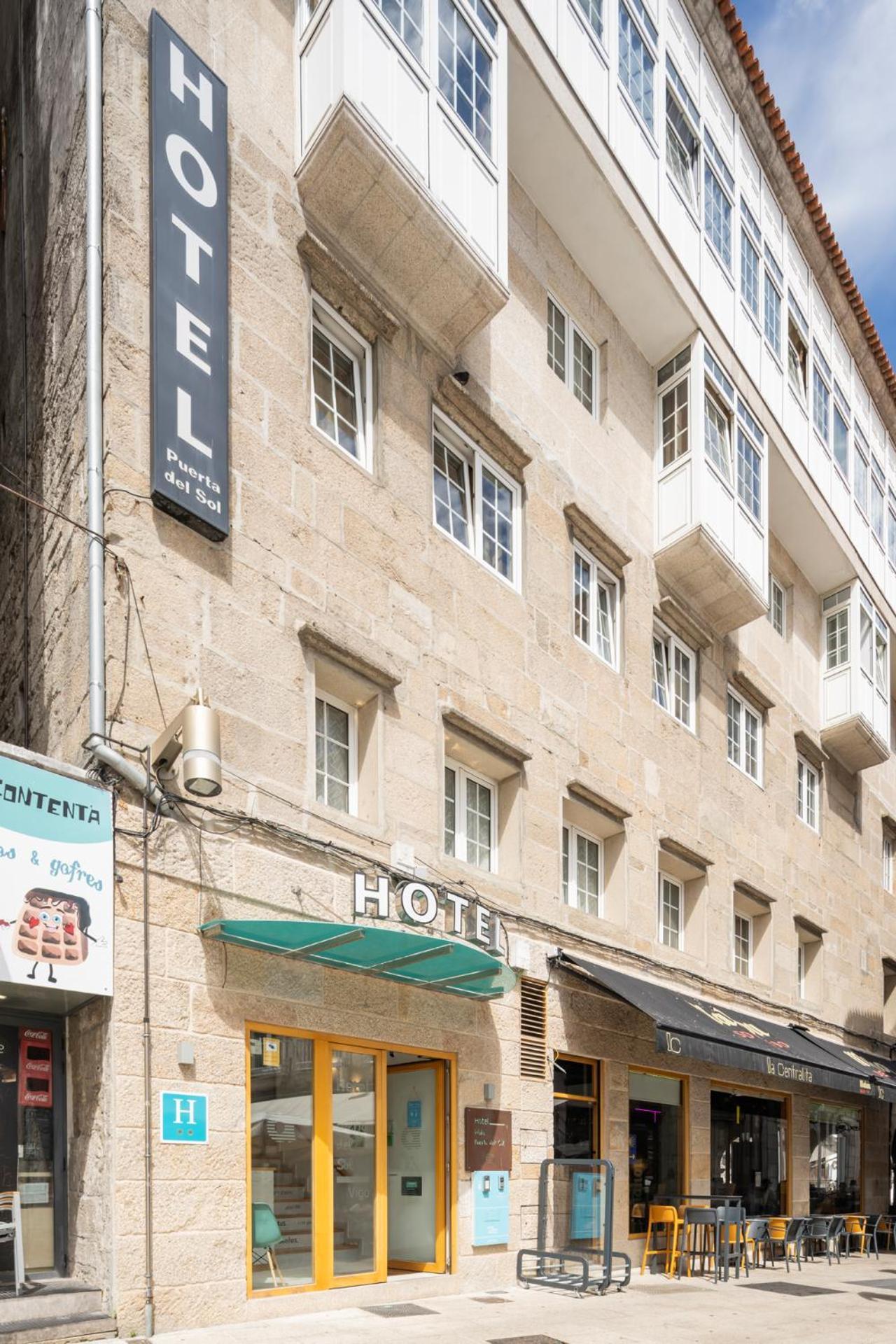 Hotel Alda Puerta Del Sol Vigo Dış mekan fotoğraf